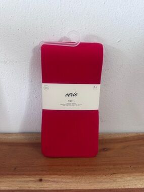 Aerie Bright Red Tights
